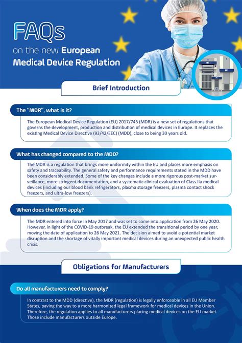 Faq On The European Medical Device Regulation B Medical Systems Us