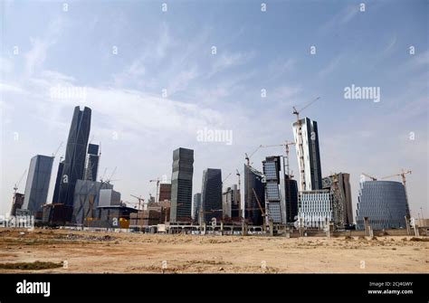 A View Shows The King Abdullah Financial District North Of Riyadh