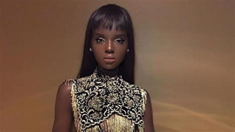the internet can t handle how much duckie thot looks like a barbie irl glamour