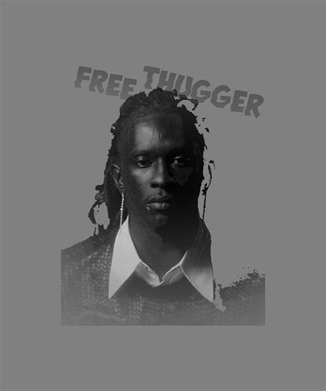 Free Thugger Young Thug Painting By Philip Cook Pixels