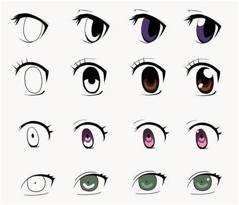 How To Draw An Anime Eye Easy Anime Eyes Draw Drawing Step Easy Girl