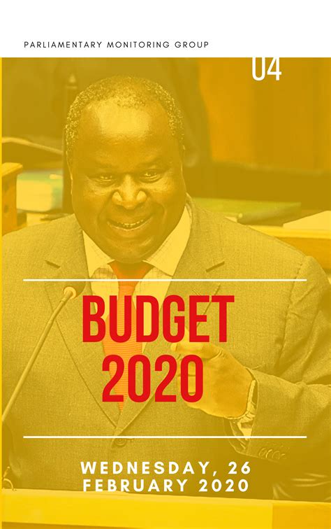 2020 budget timeline pmg