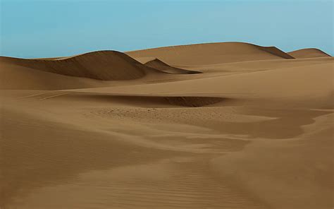 Hd Wallpaper Desert Dune Nature Landscape Sky Sand Dune