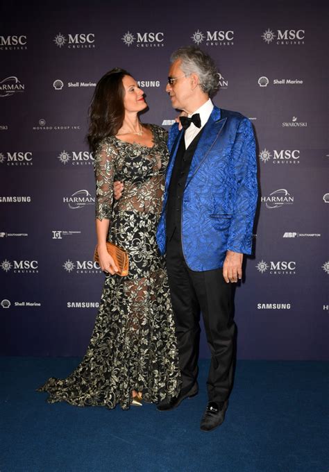 Последние твиты от andrea bocelli (@andreabocelli). Andrea Bocelli's glam wife steals the show in semi-sheer ...