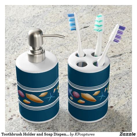 Toothbrush Holder And Soap Dispenser Set Bath Sets