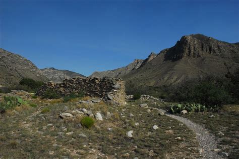 Texas Mountain Trail Daily Photo Pinery Station Guadalupe Mountains