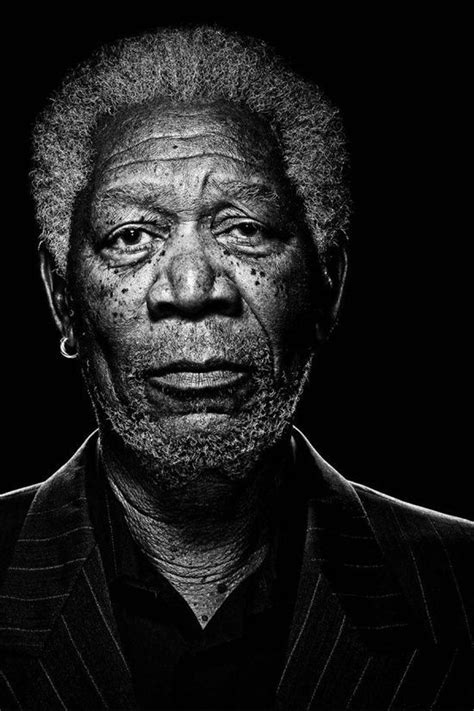 Black And White Portraits Man Face Grande Morgan With