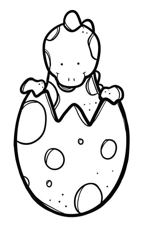 Check spelling or type a new query. dinosaur hatching from egg coloring | Cute coloring pages ...