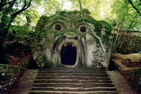 The sacro bosco, colloquially called park of the monsters, also named garden of bomarzo, is a mannerist monumental complex located in bomarzo, in the province of viterbo, in northern lazio, italy.the garden was created during the 16th. Parco dei Mostri - Wikipedia