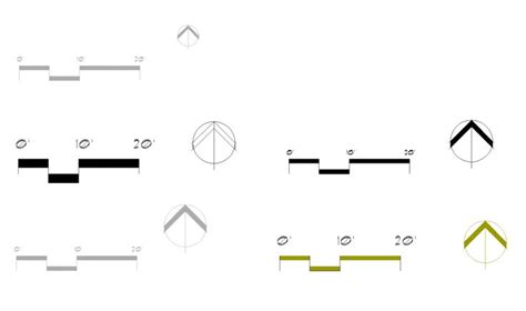 Architecture Symbols Architectural Scale Scale Bar