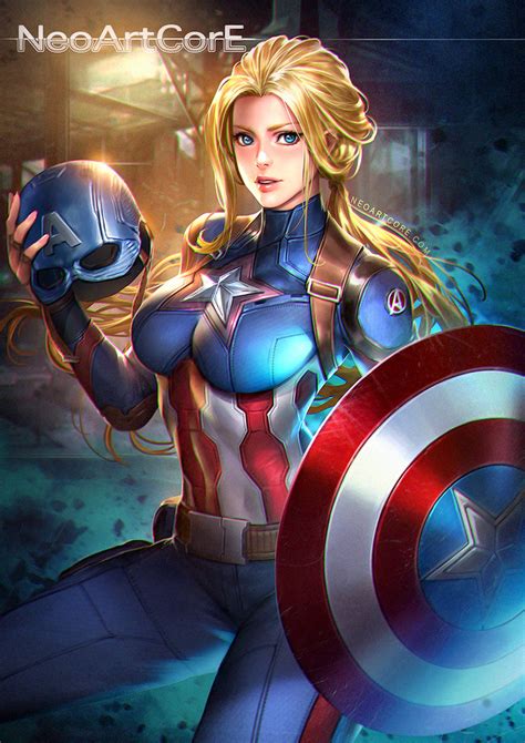 Marvels Superheroes Transformed Into Sexy Anime Girls