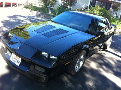Sell Used California 1986 Chevrolet Camaro Iroc Z28 T Top Coupe Rust