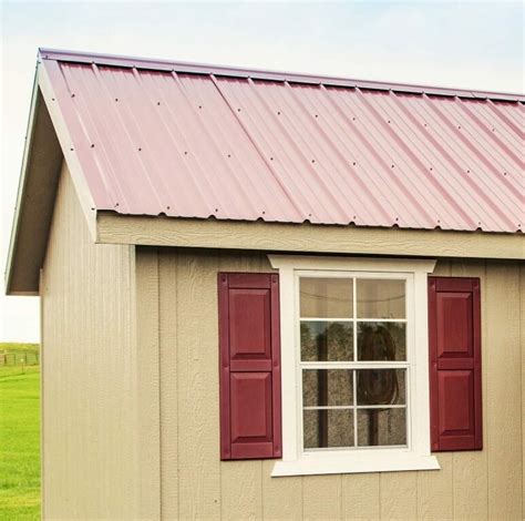 Corrugated Metal Roofing Shed