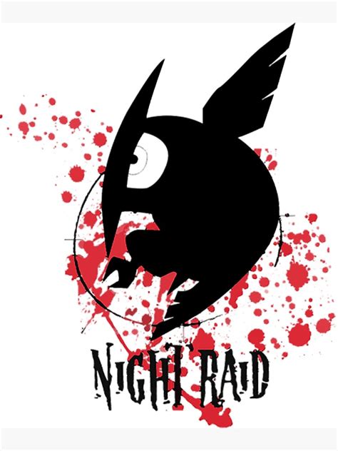 Akame Ga Kill Night Raid Akame Ga Kill Poster By Vistaviewprints