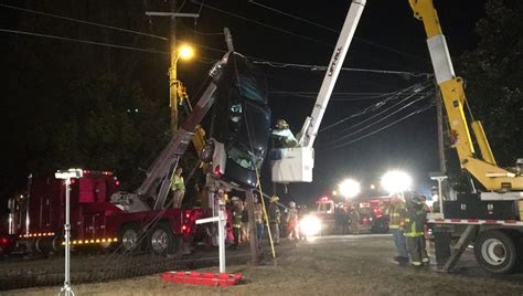 Woman Drives Up Wires Gets Stuck In Power Lines