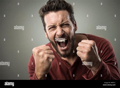 Man Shouting Out Loud Hi Res Stock Photography And Images Alamy