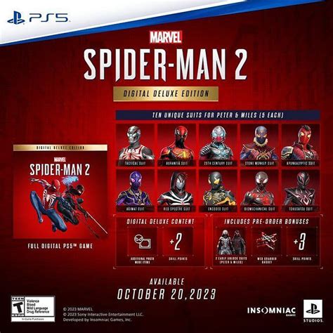marvel s spider man 2 pre order guide editions prices platforms and more
