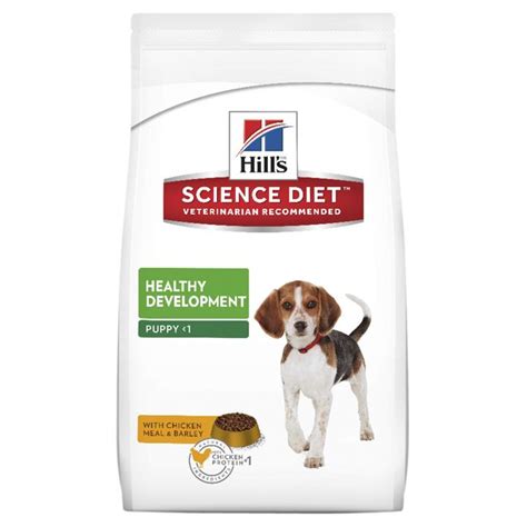 Plus, it's recommended by veterinarians, so you know you're feeding your dog the very best. Hills Science Diet Puppy Healthy Development Dry Dog Food ...