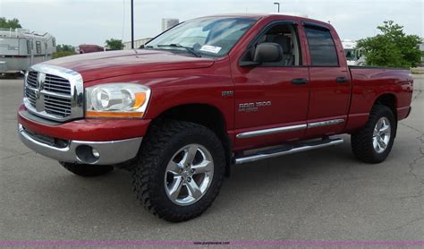 2006 Dodge Ram 1500 Slt Big Horn Edition Quad Cab Pickup Truck In