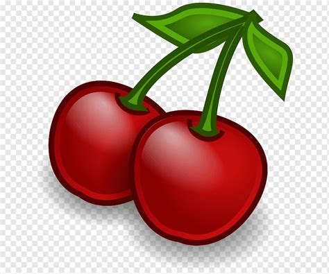 Gambar Kartun Cherry Buah Ceri Makanan Alami Makanan Jeruk Png