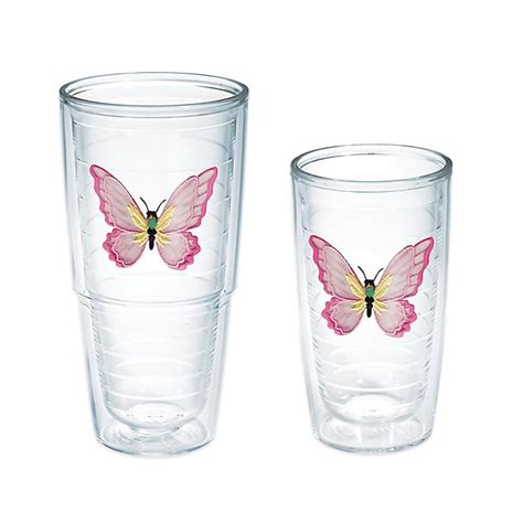 Tervis® All Flutter Butterfly Tumbler in Pink | Bed Bath ...