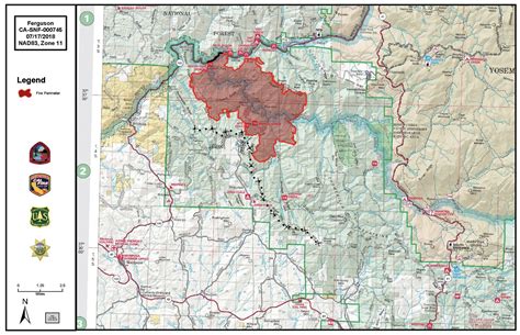 Map Of Fires In California World Map