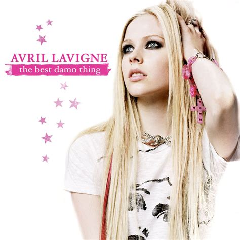 Car Tula Frontal De Avril Lavigne The Best Damn Thing Cd Single Portada