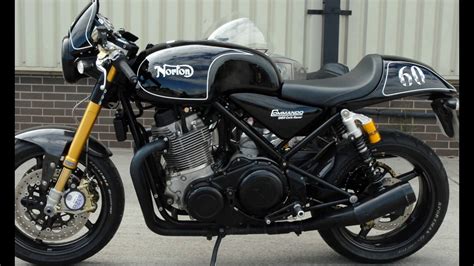 2016 Norton Commando 961 Cafe Racer Black Youtube