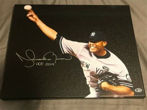 Mariano Rivera Autographed Baseball Memorabilia And Mlb Merchandise