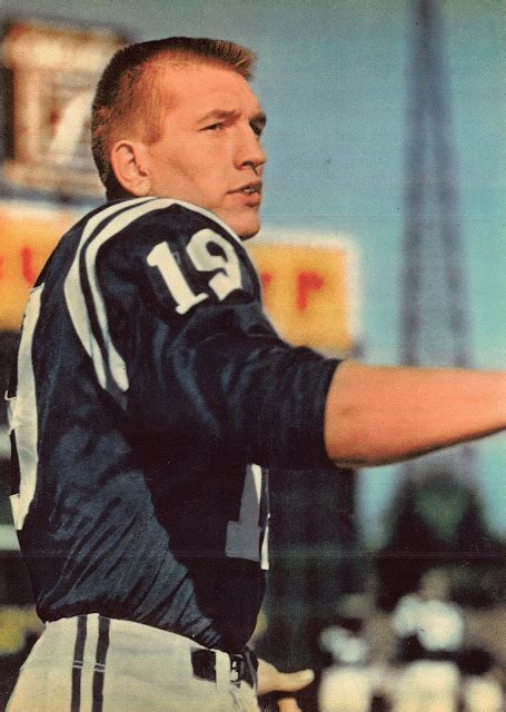 Pro Football Journal Johnny Unitas Week Records Touchdowns And Happy