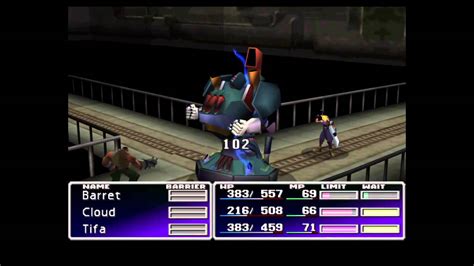 Final Fantasy Vii Air Buster Boss Fight Youtube