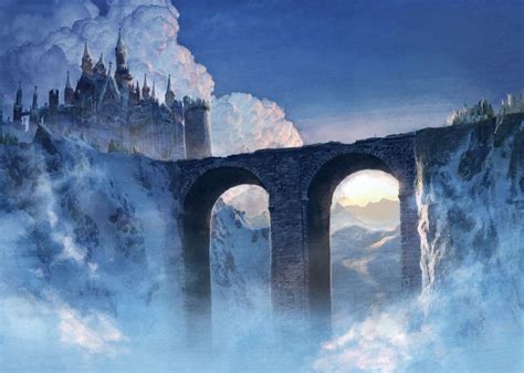 Snowy Castle By Jukeboix Fantasy Castle Fantasy Landscape Fantasy