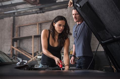 Michelle Rodriguez Luke Evans In Fast Furious