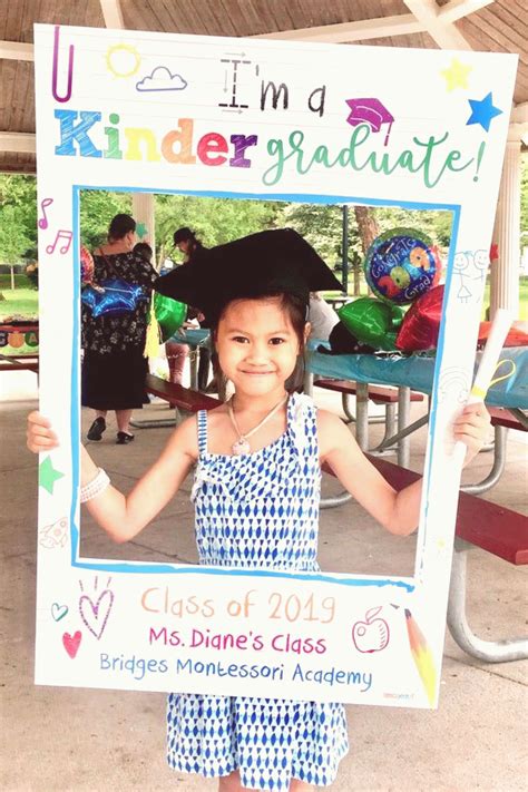 Printed And Shipped Kindergarten And Preschool Graduation Theme Photo