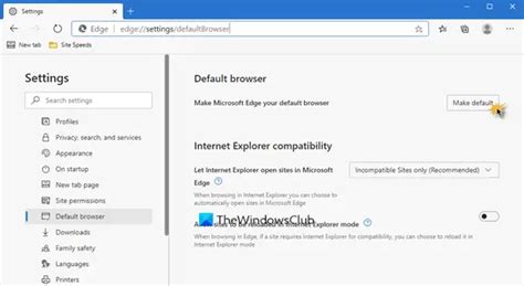How To Make Microsoft Edge The Default Browser Get Latest Windows 10