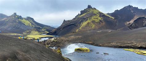 Island Trekkingreisen Hochland Durchquerung Gepäcktransport Weitwandern