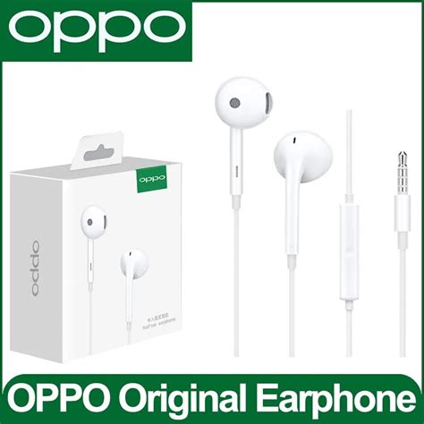 Original Box Oppo Earphone Mh135 Headsets Built In Microphone 35mm