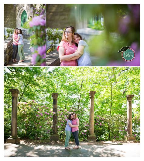 Wellesley College Engagement Session Salty Raven Studio Event Photography