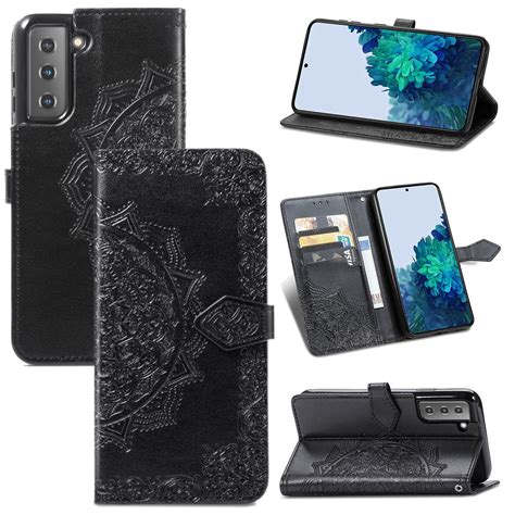 Dteck Case For Samsung Galaxy S21 Plus 67 Inchflower Embossed
