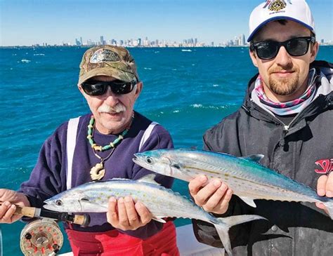 Spanish And Cero Mackerel Caught On Fly Aboard Bouncers Dusky 33