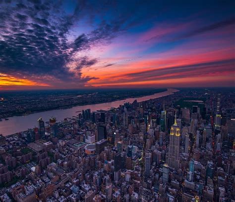 Manhattan From Above By Jkhordi New York Pictures City View Beauty