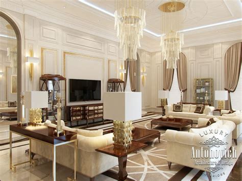 Luxury Antonovich Design Uae Beautiful Living Rooms From Luxury