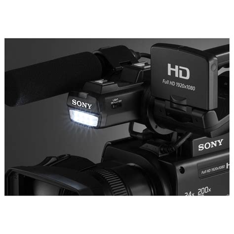 buy sony hxr mc2500 shoulder mount avchd camcorder full hd 1080p online in uae sharaf dg
