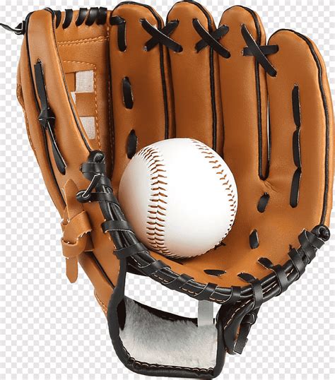 Free Download Baseball On Catching Mitt Baseball Glove And Ball Sports Baseball Png PNGEgg