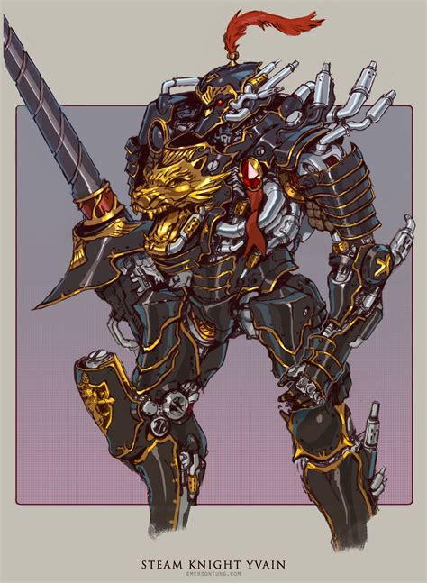 Mecha Knight Art Submitted 7 Hours Ago By