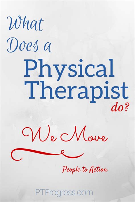 What Does a Physical Therapist Do? | Therapy quotes, Physical therapy student, Physical therapy ...