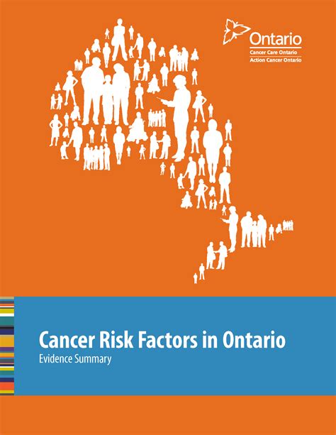 Cancer Risk Factors In Ontario Report Cancer Care Ontario