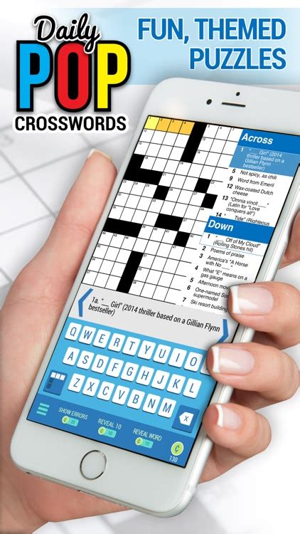 Daily POP Crossword Puzzles By PuzzleNation