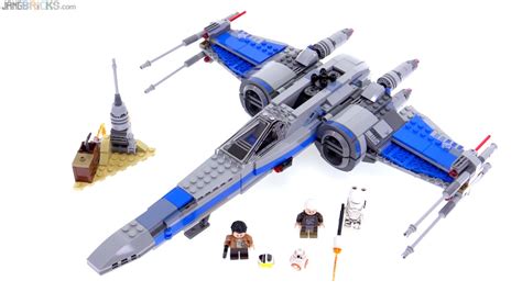 Lego Star Wars Resistance X Wing Fighter Review 75149