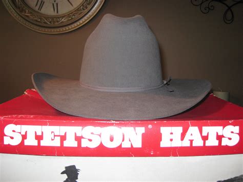 Stetson Stallion Hatvintage Stetson Cowboy Hat Jbs Branding Iron Pin